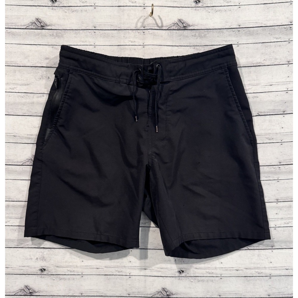 Ten Thousand Mens Foundation Short S Unlined Black Running Active Gym 7" W FLAW